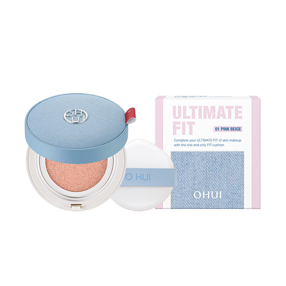 [K-Beauty] [Pink EDITION] O HUI Ultimate Fit Tone Up Jean Cushion 15g